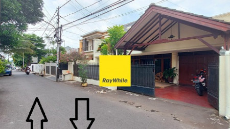 RUMAH DI KEBON BARU, JAKARTA SELATAN, BEBAS BANJIR, AKSES 2 MOBIL LAPANG