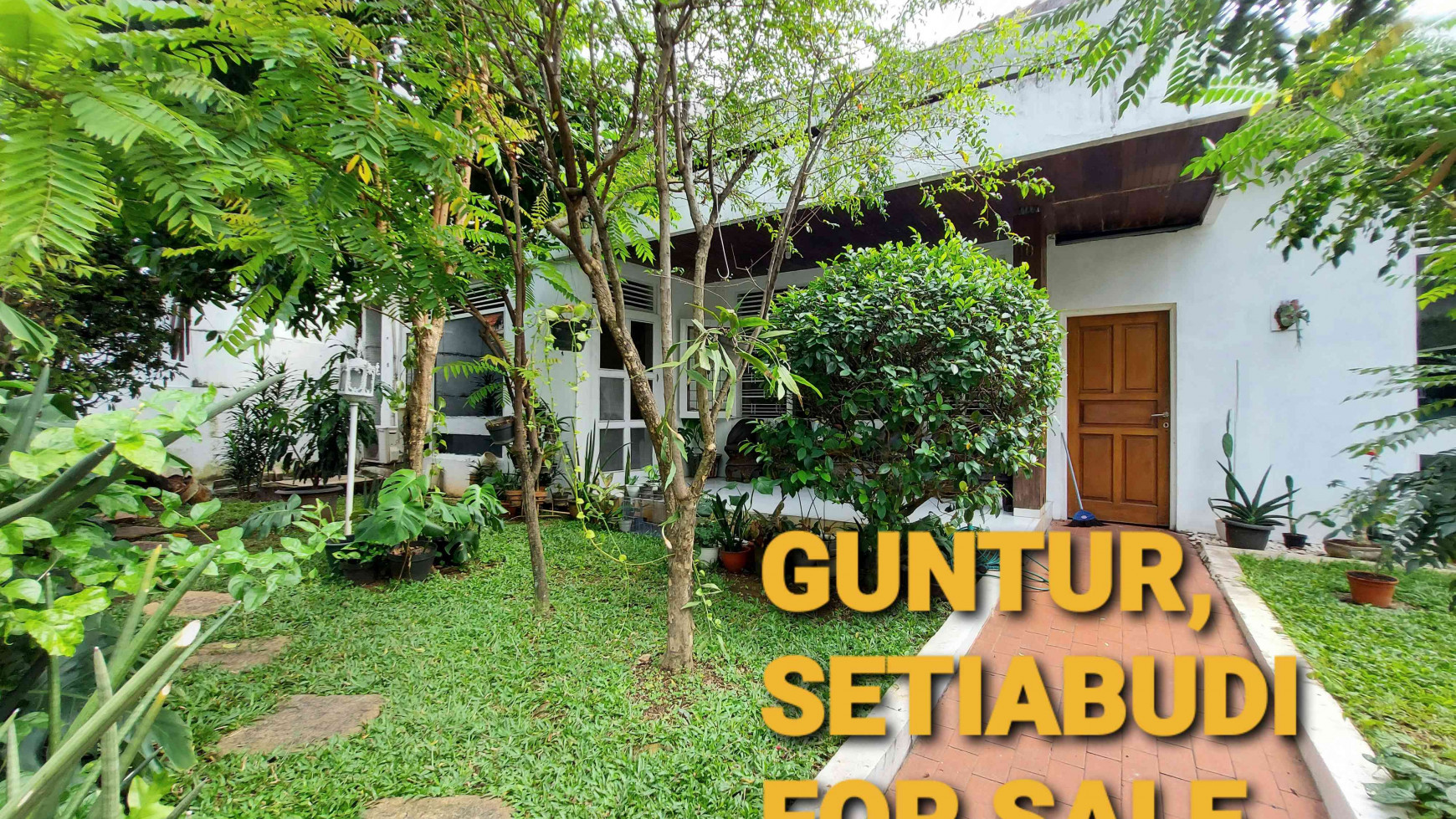 RUMAH DI MALABAR, SETIABUDI, JAKARTA SELATAN, LAYAK HUNI, DI HOOK, BEBAS BANJIR