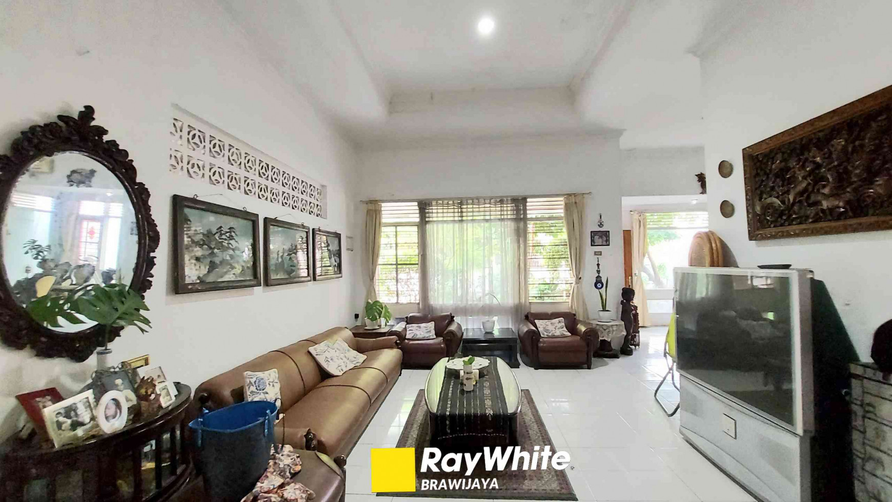 RUMAH DI MALABAR, SETIABUDI, JAKARTA SELATAN, LAYAK HUNI, DI HOOK, BEBAS BANJIR