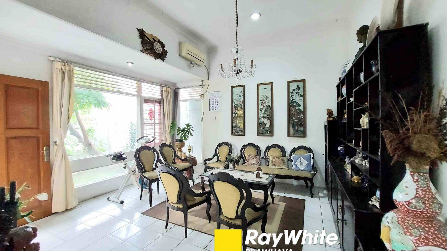 RUMAH DI MALABAR, SETIABUDI, JAKARTA SELATAN, LAYAK HUNI, DI HOOK, BEBAS BANJIR