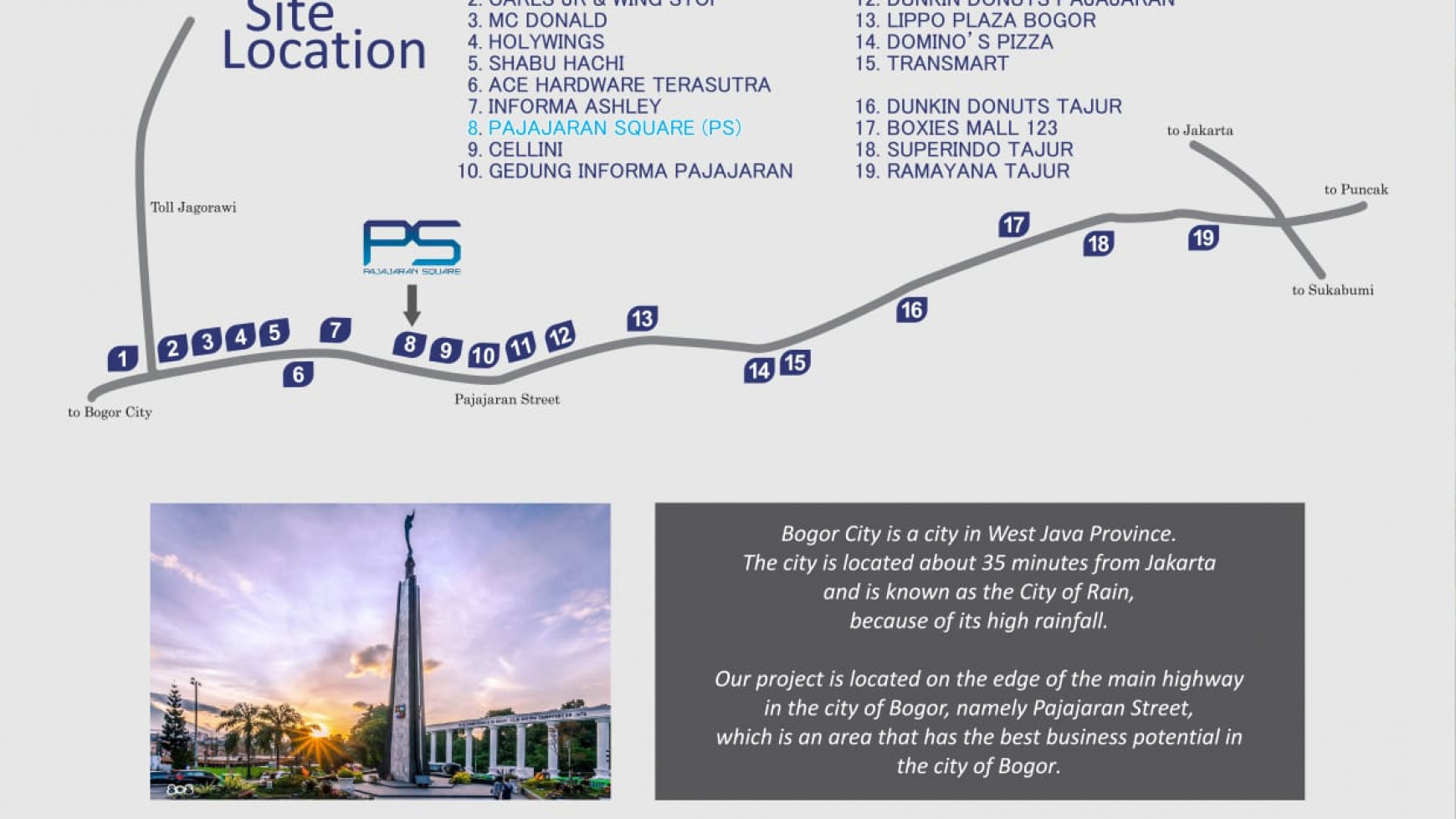 Jual Tanah Pajajaran Bogor Luas tanah 1049meter