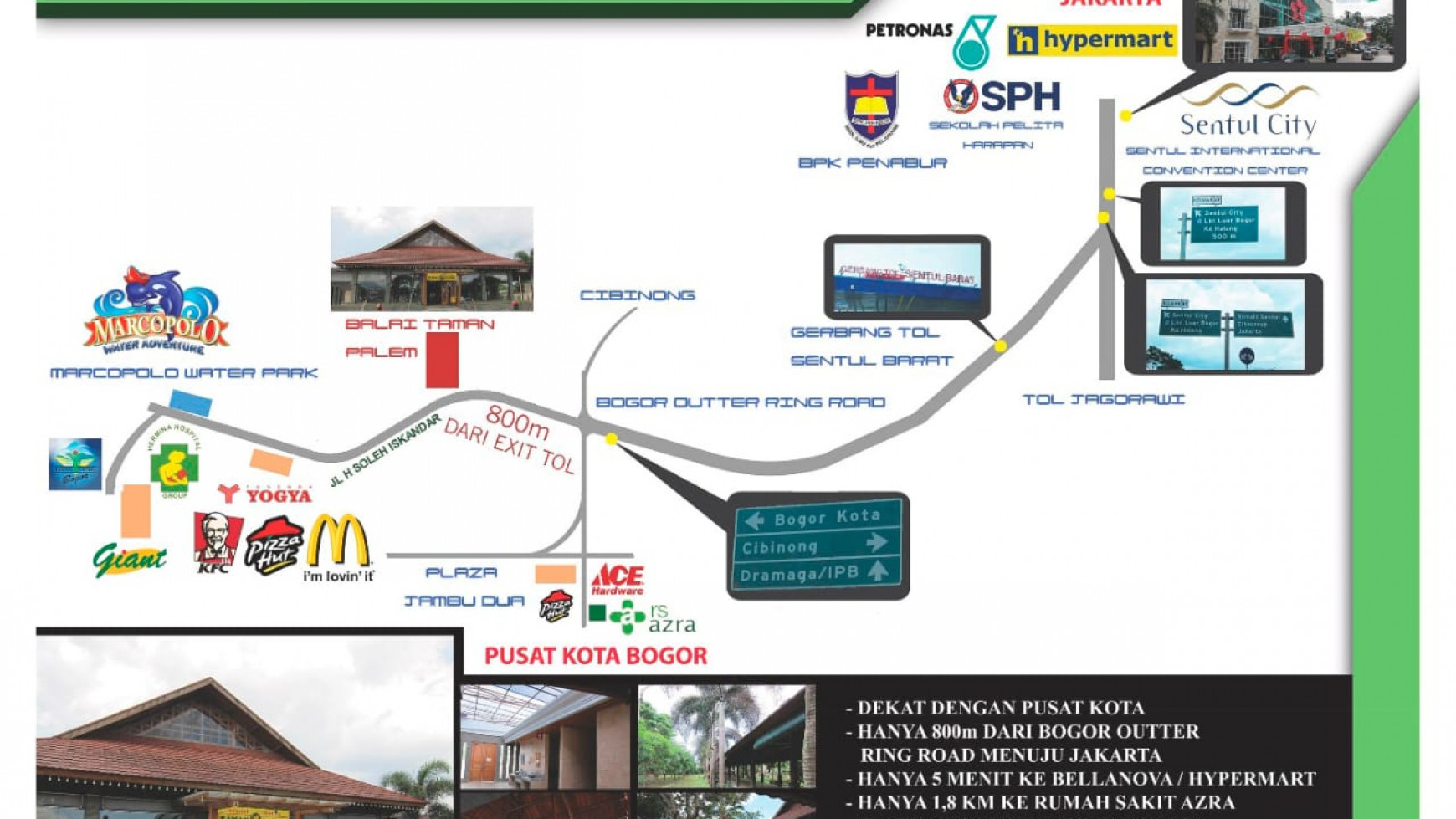 Jual Tanah di Bogor Ex Resto