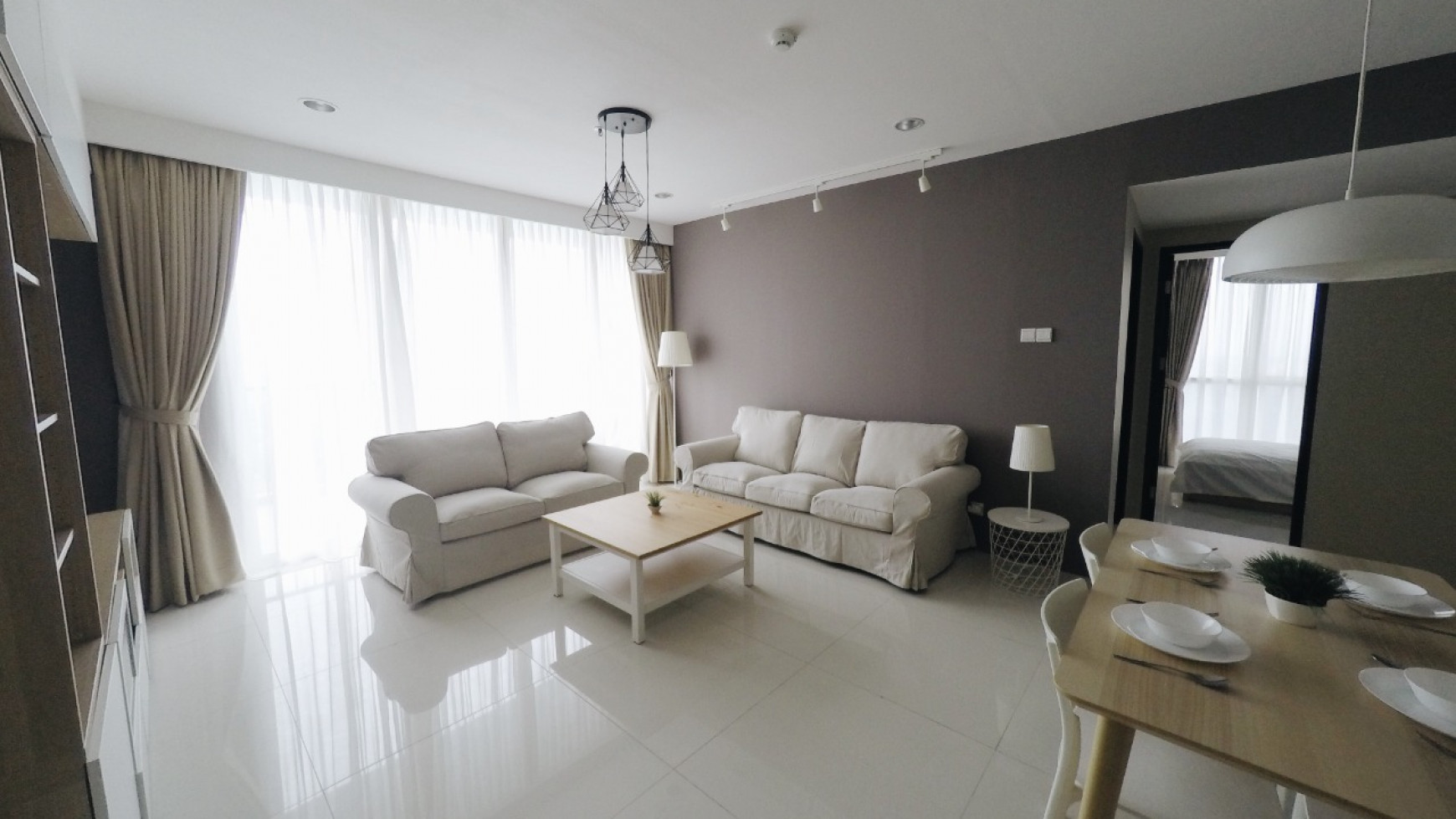 Apartemen cantik  bagus siap huni di Lexington deplu