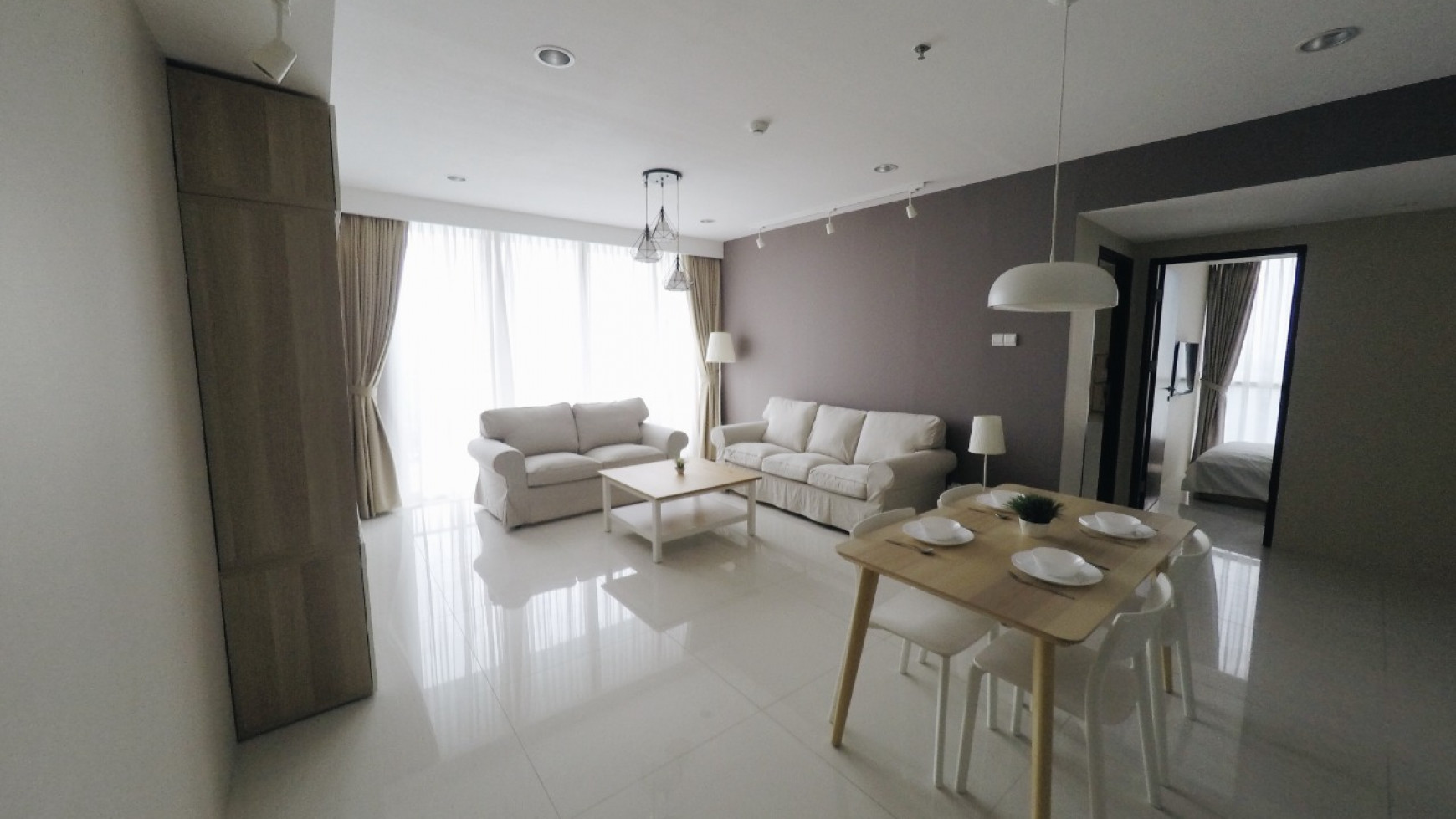 Apartemen cantik  bagus siap huni di Lexington deplu