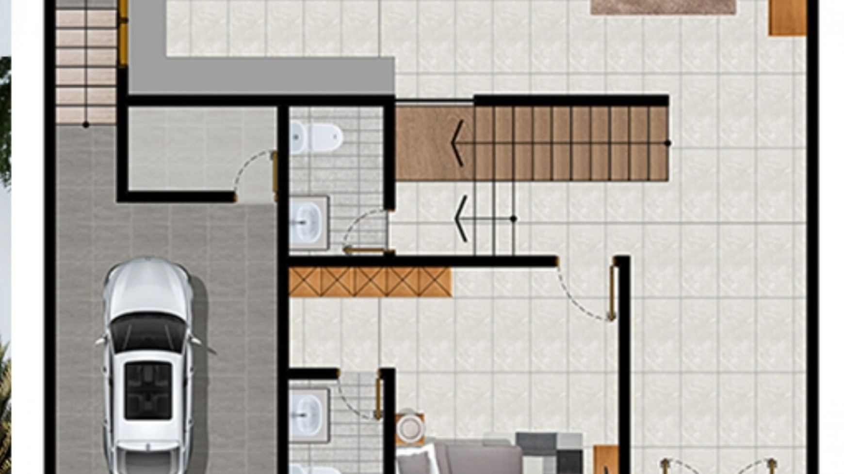 Dijual Rumah Woodaland - Waterfront - Eastwood - Citraland - NEW Baru 2,5 Split Level Desain Modern Mewah