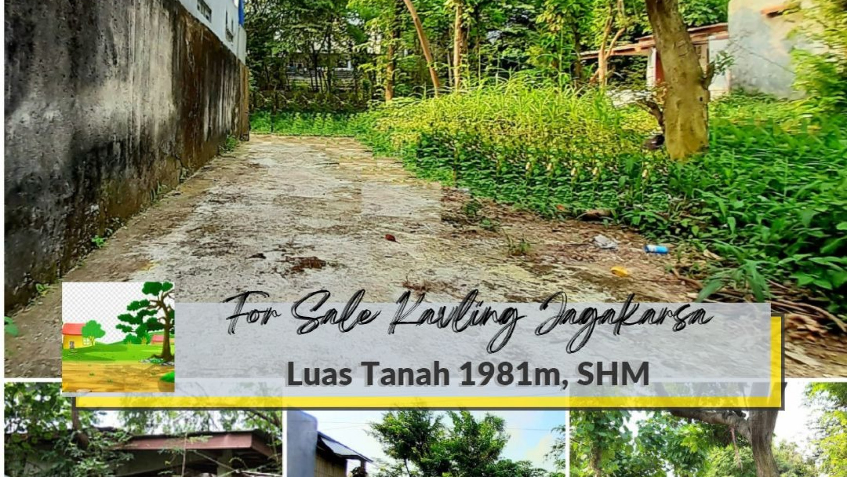 Dijual tanah di Jagakarsa, Jakarta Selatan #DG