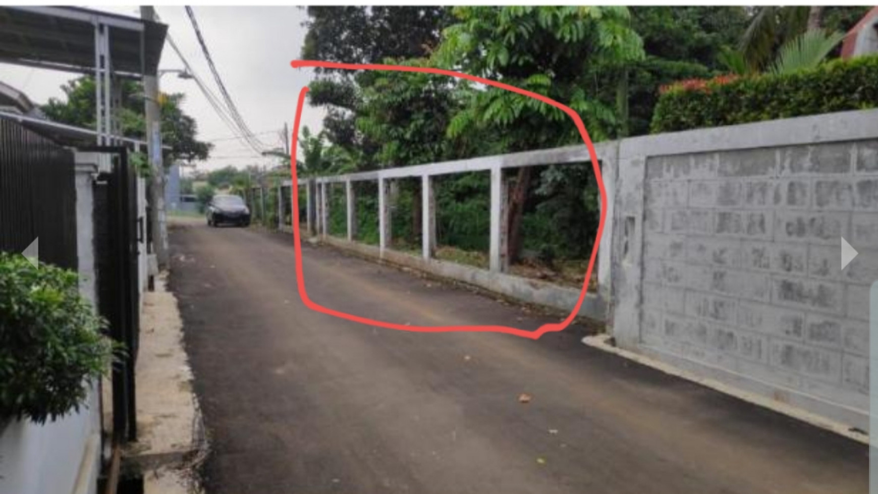 Di jual tanah di Cinangka, Sawangan Depok