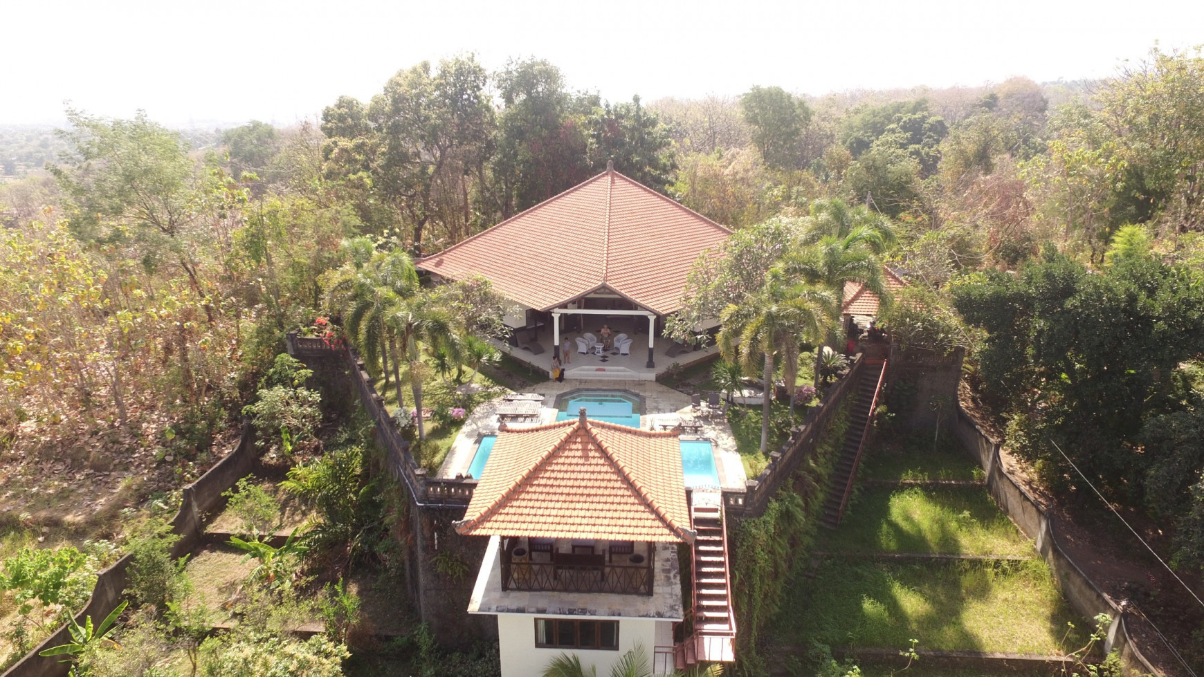 large villa near lovina in a very quiet area with a beautiful view