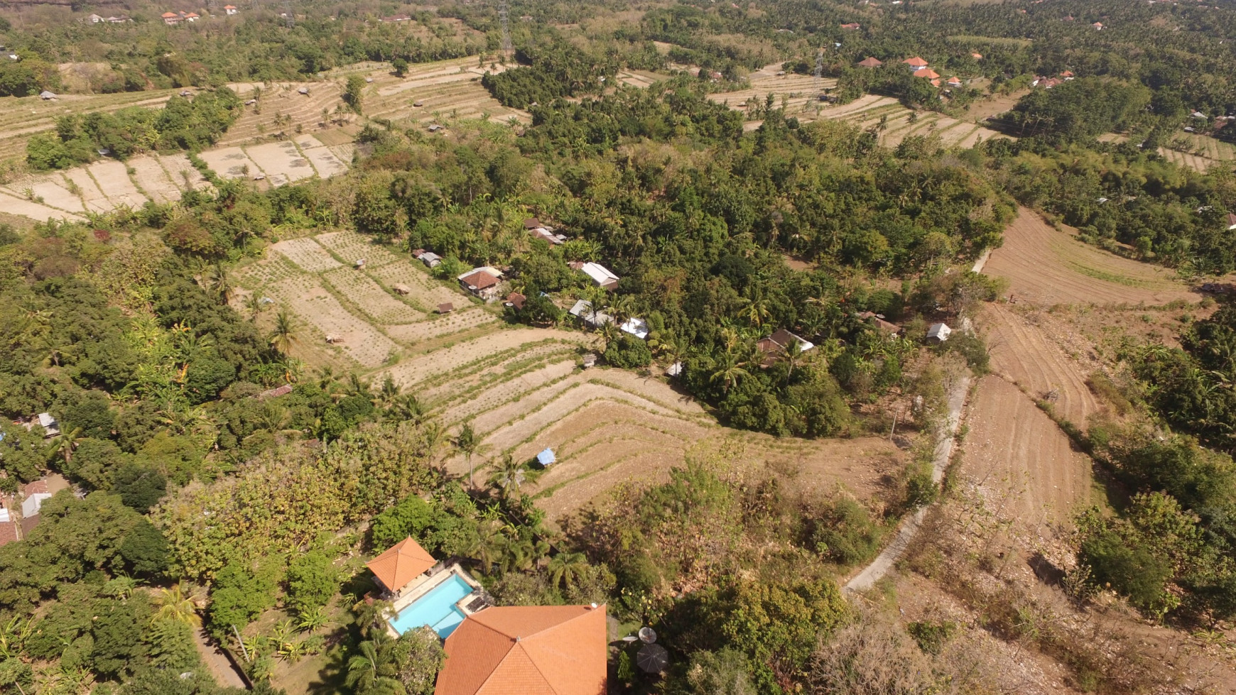 large villa near lovina in a very quiet area with a beautiful view