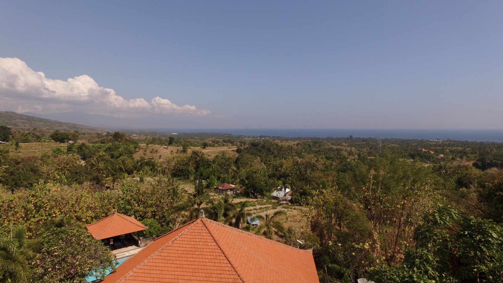 large villa near lovina in a very quiet area with a beautiful view