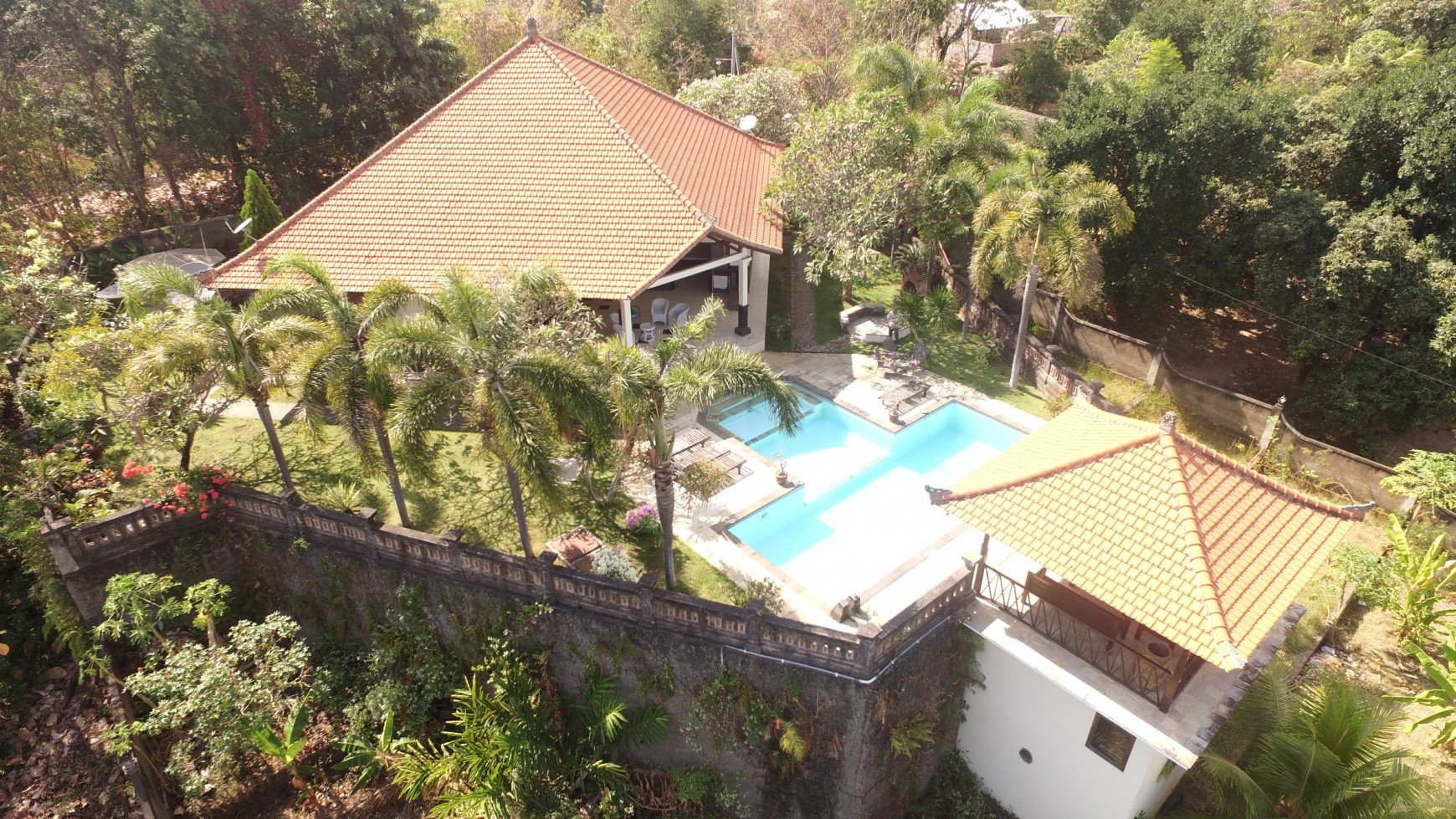 large villa near lovina in a very quiet area with a beautiful view