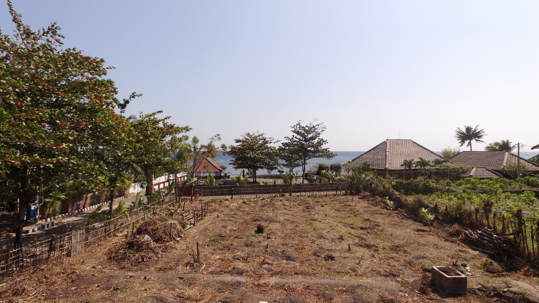 unique beachfront land for sale nearby Lovina