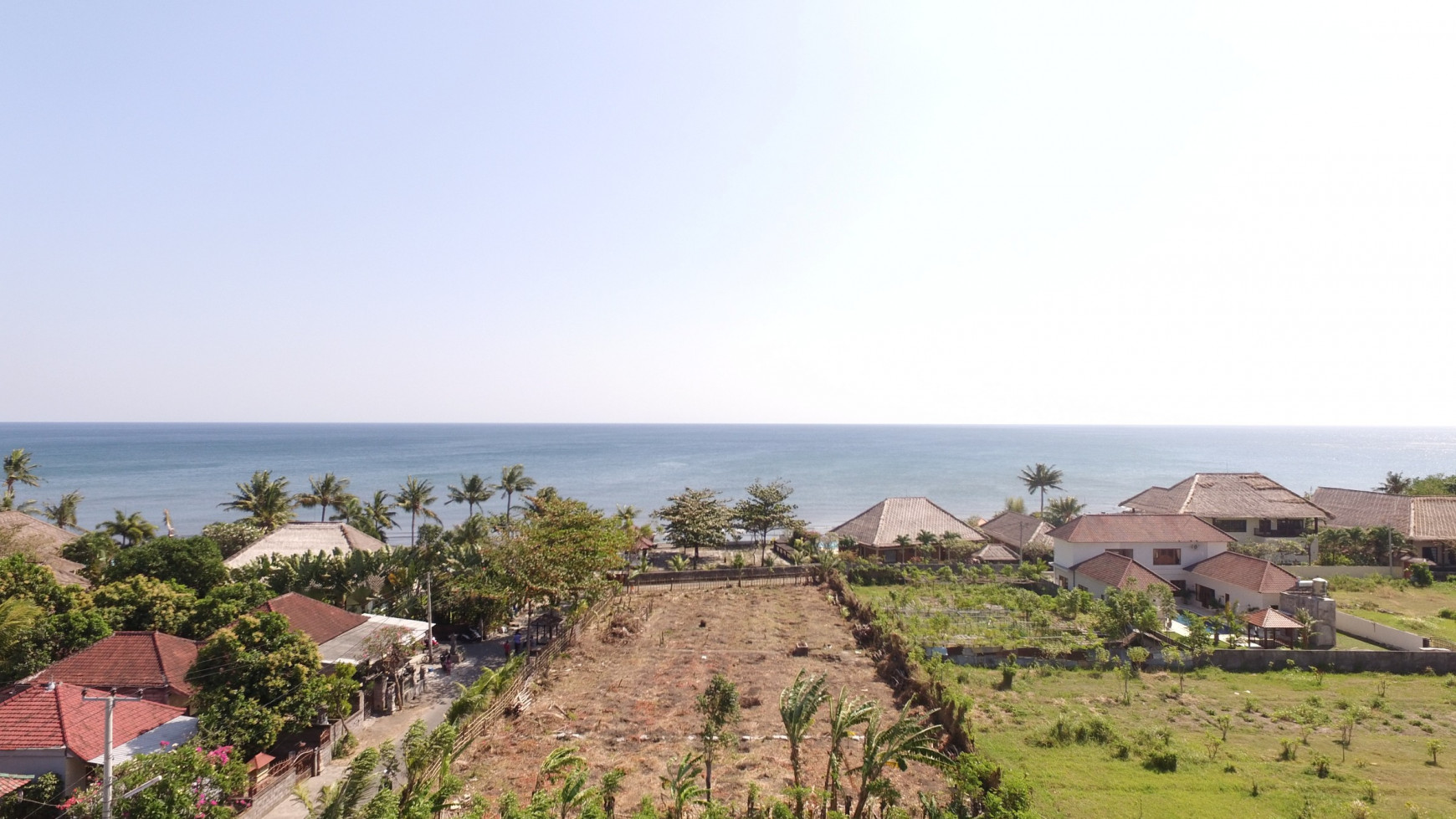 unique beachfront land for sale nearby Lovina