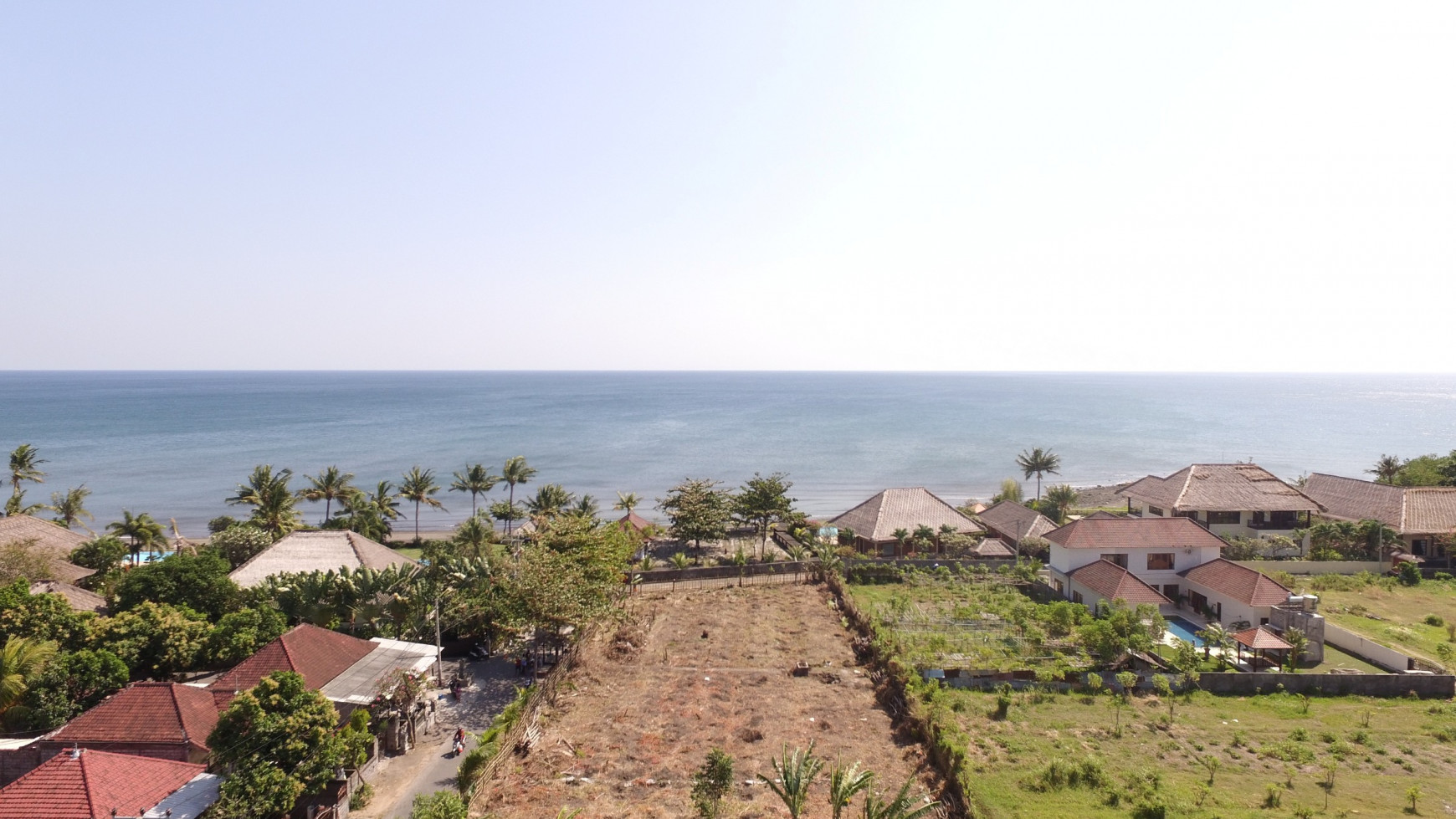 unique beachfront land for sale nearby Lovina