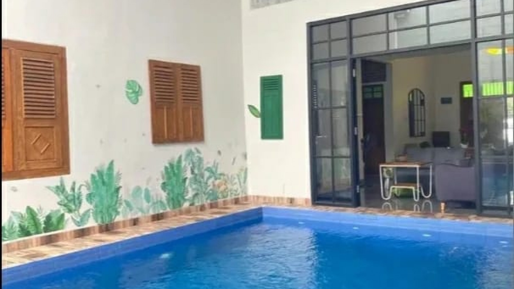 DIJUAL Rumah Kolam Renang Villa Kalijudan Indah Surabaya Timur 