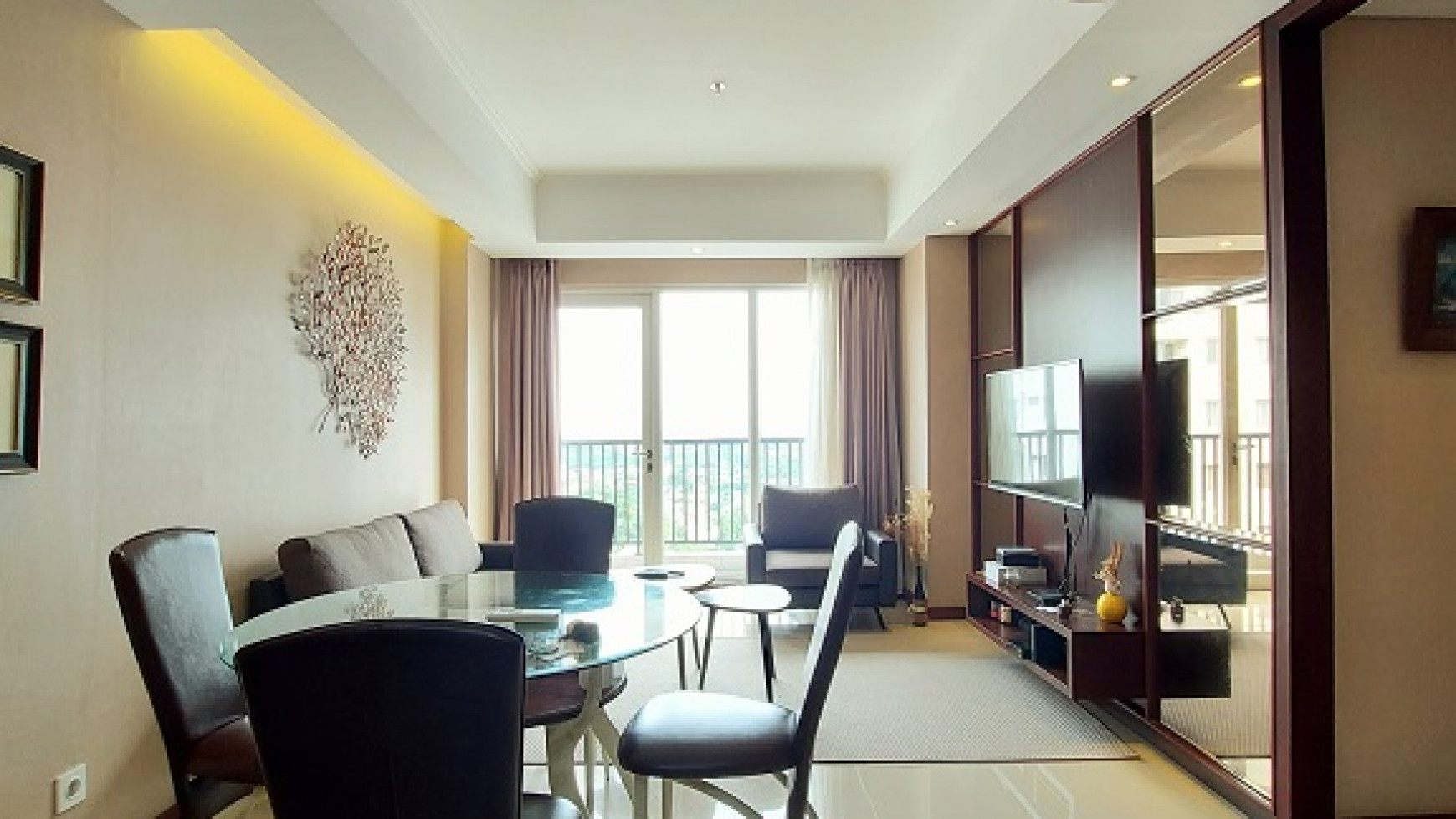 Apartemen di Aspen Admiralty, Cilandak, Tower A, Lantai 23, Siap Huni, Swimming Pool View