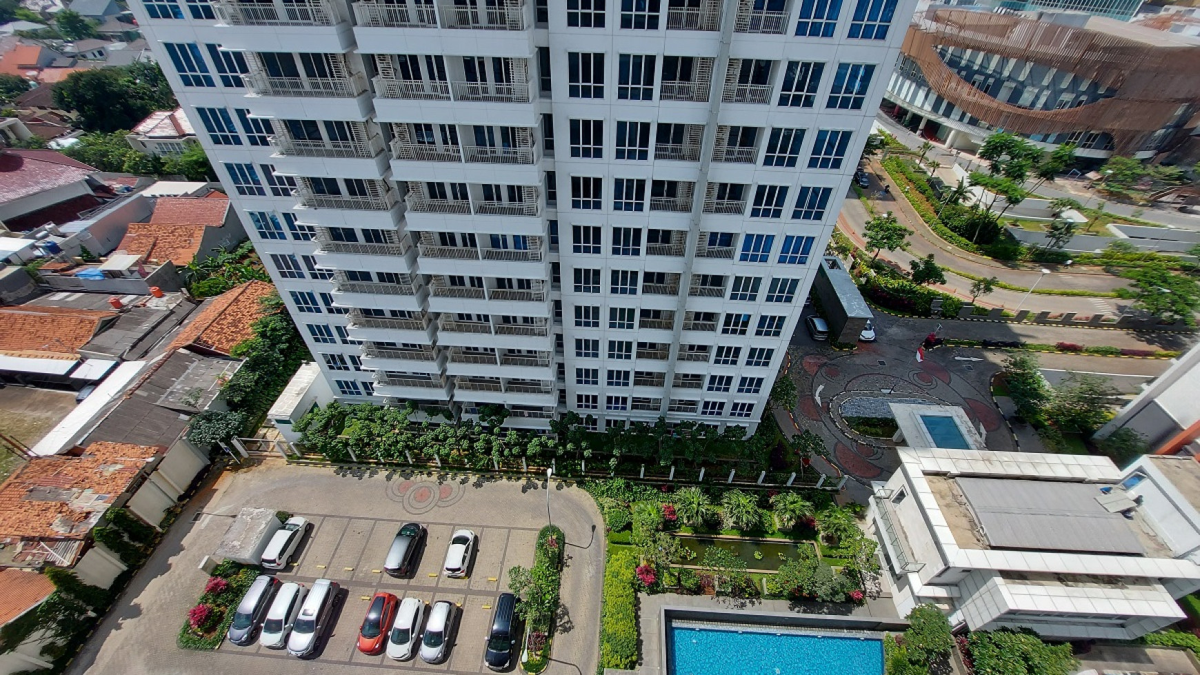 Apartemen di Aspen Apartemen, Cilandak, Tower B, High Floor, Swimming Pool View, Furnished, 2 BR