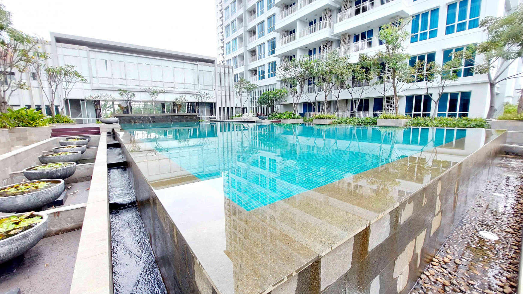 APARTEMEN DI ASPEN RESIDENCE @ ADMIRALTY, CILANDAK, TOWER C, LANTAI 25, SIAP HUNI, SEMI FURNISHED, 2 BR