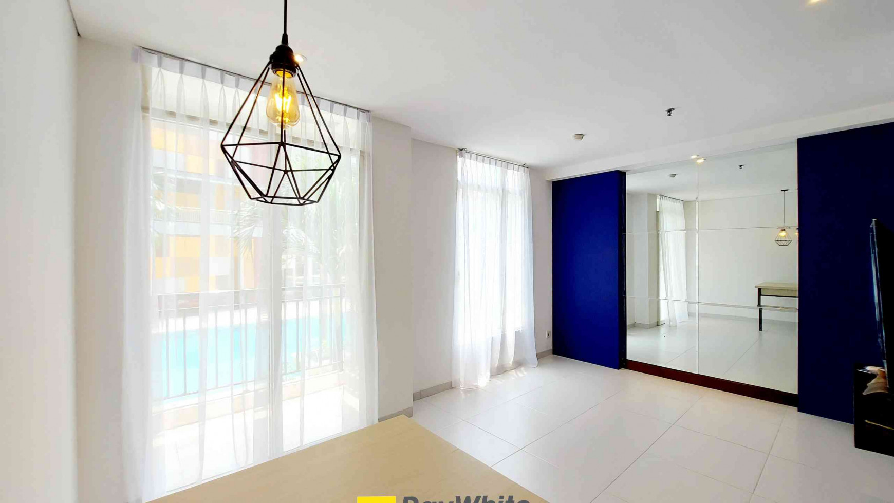 APARTEMEN GARDENIA BOULEVARD, JATI PADANG, LOW FLOOR, COMBINED UNIT, SIAP HUNI, POOL VIEW, 1 BTR