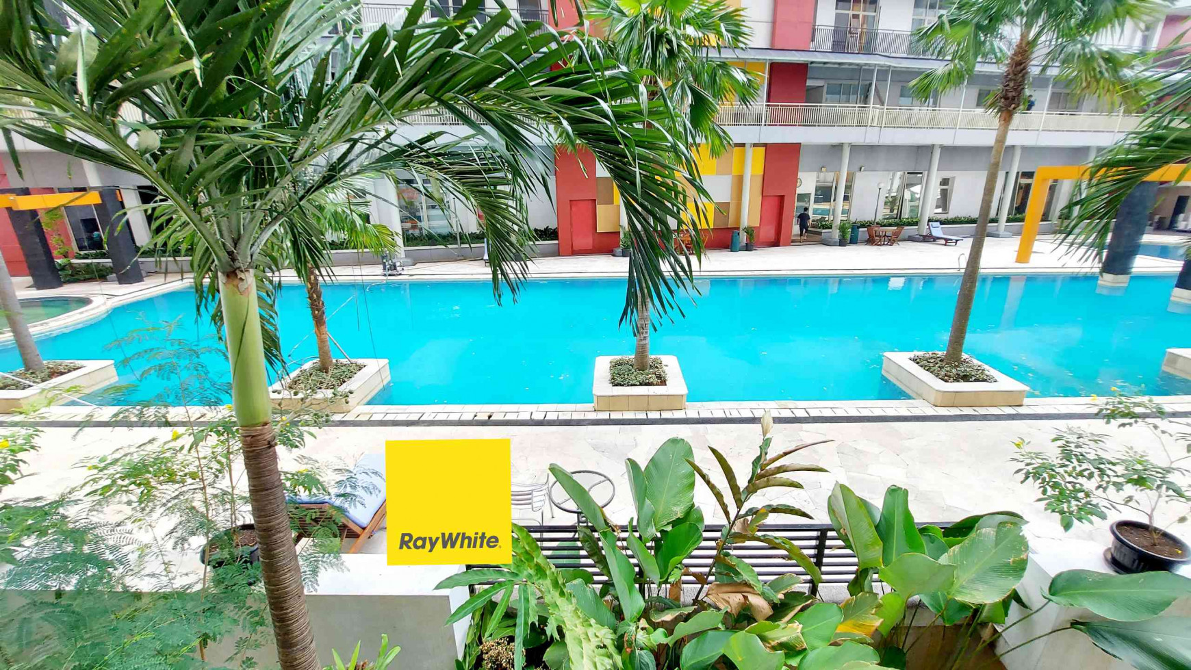 APARTEMEN GARDENIA BOULEVARD, JATI PADANG, LOW FLOOR, COMBINED UNIT, SIAP HUNI, POOL VIEW, 1 BTR