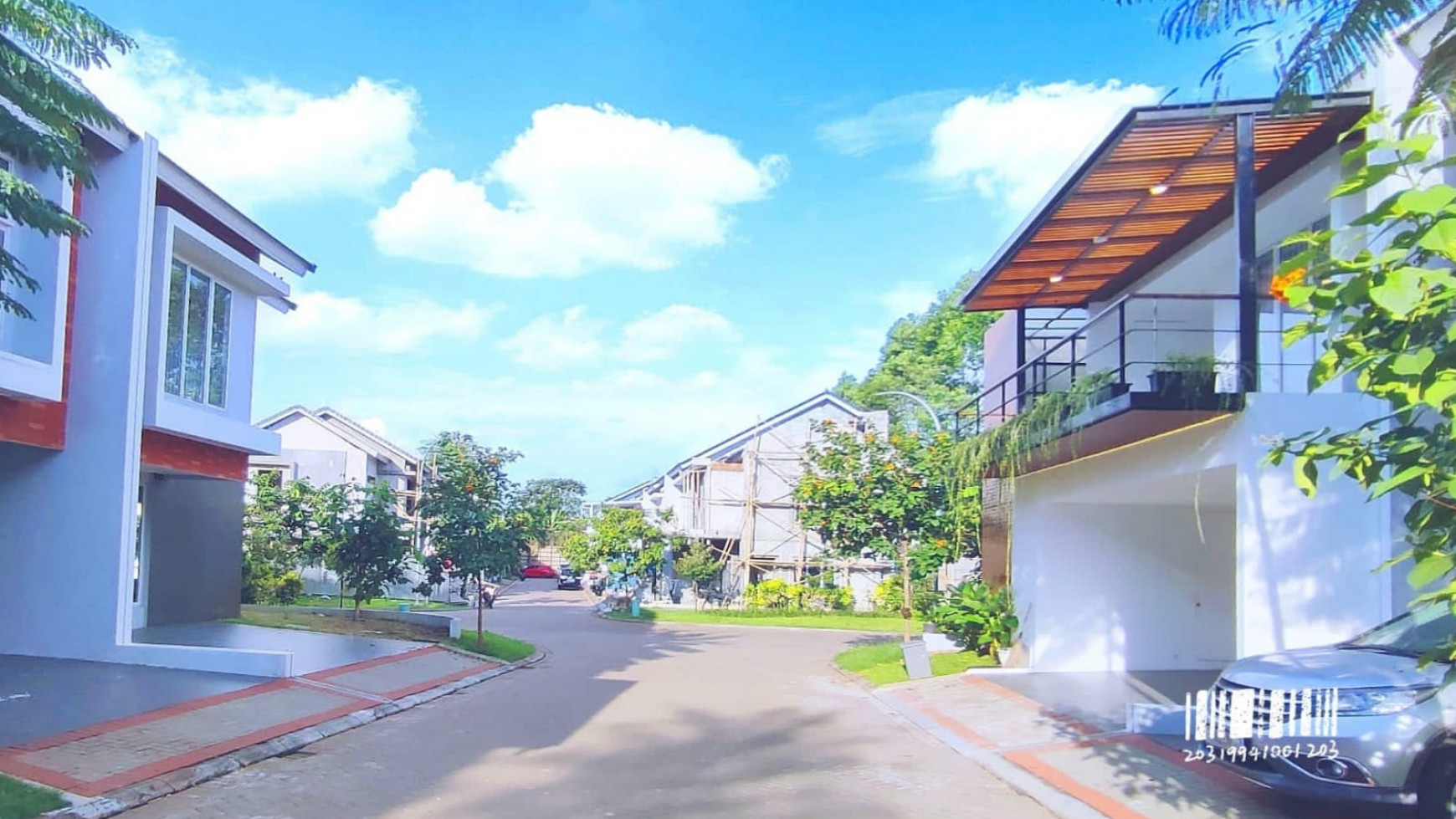 Rumah Modern Minimalis di Cluster U-House Bintaro Jaya, Luas 84 m2 Harga 70 Jt  per Tahun