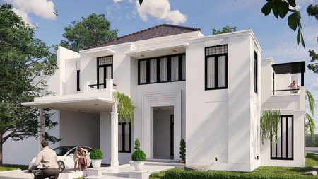 Rumah Mewah,  Brand New dalam Cluster di Bintaro