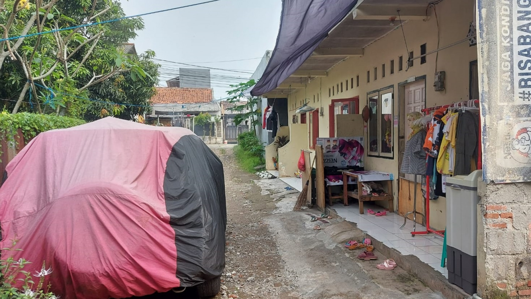 Kavling Terdapat Kontrakan dan Kios @Sawah Lama, Ciputat