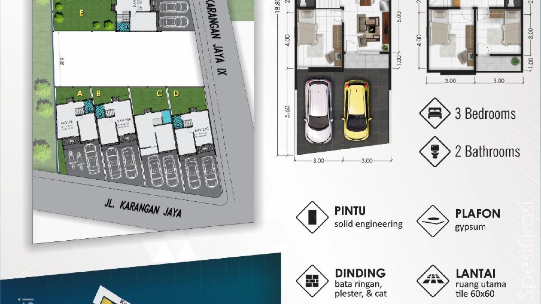 Rumah Millenials 2 Lantai WiyungSurabaya Barat 