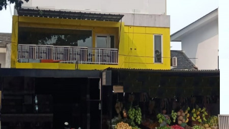 Ruko Anggrek Loka Pinggir jalan raya 