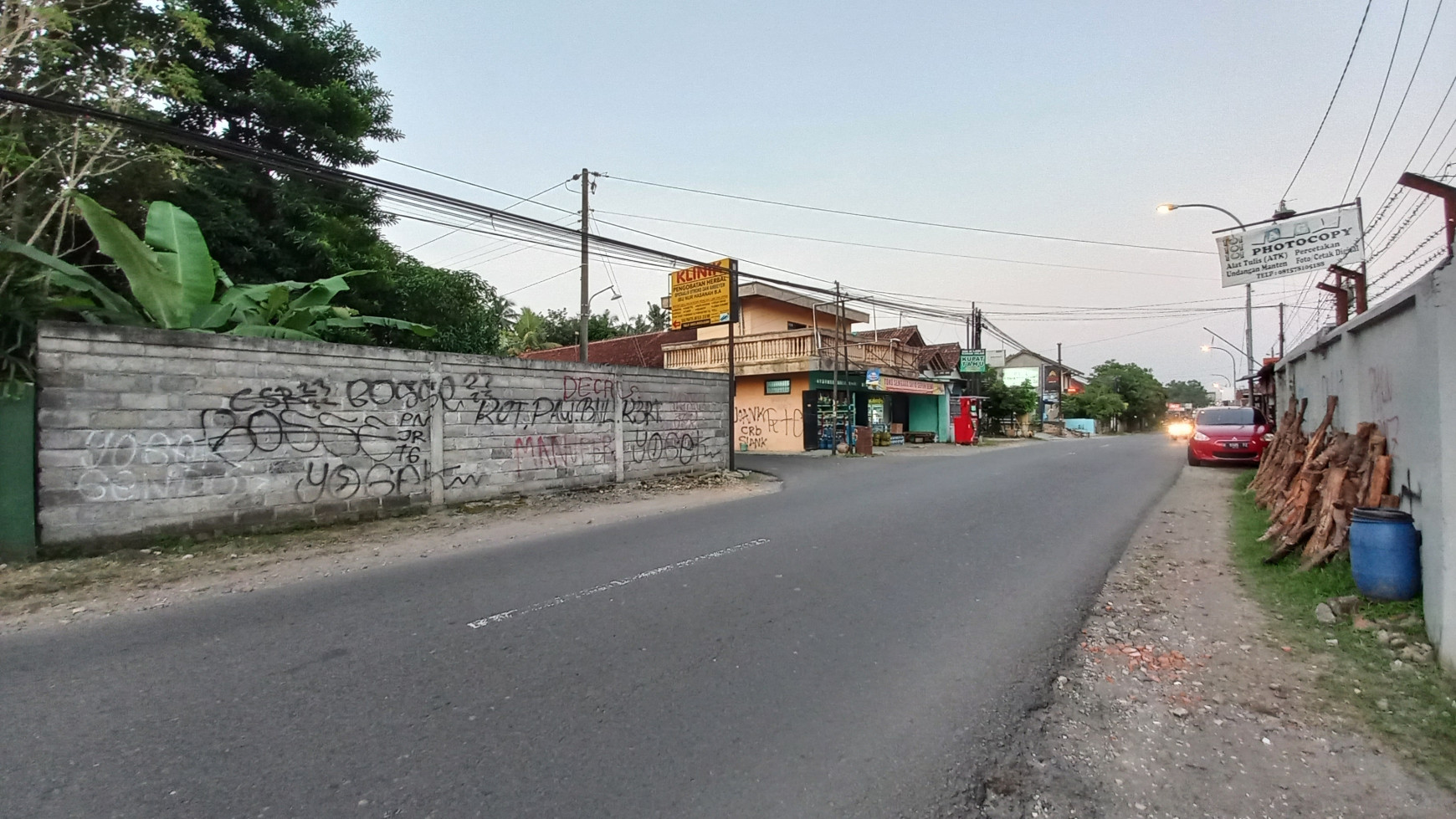 Tanah Luas Dan Strategis Di Jl Godean Km 11 Barat Pasar Godean Cocok Untuk Usaha