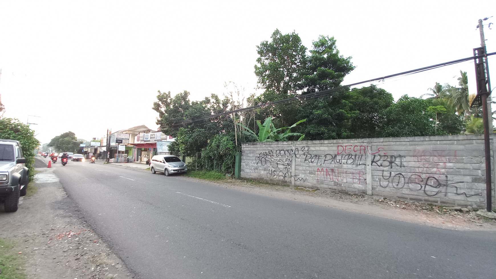 Tanah Luas Dan Strategis Di Jl Godean Km 11 Barat Pasar Godean Cocok Untuk Usaha