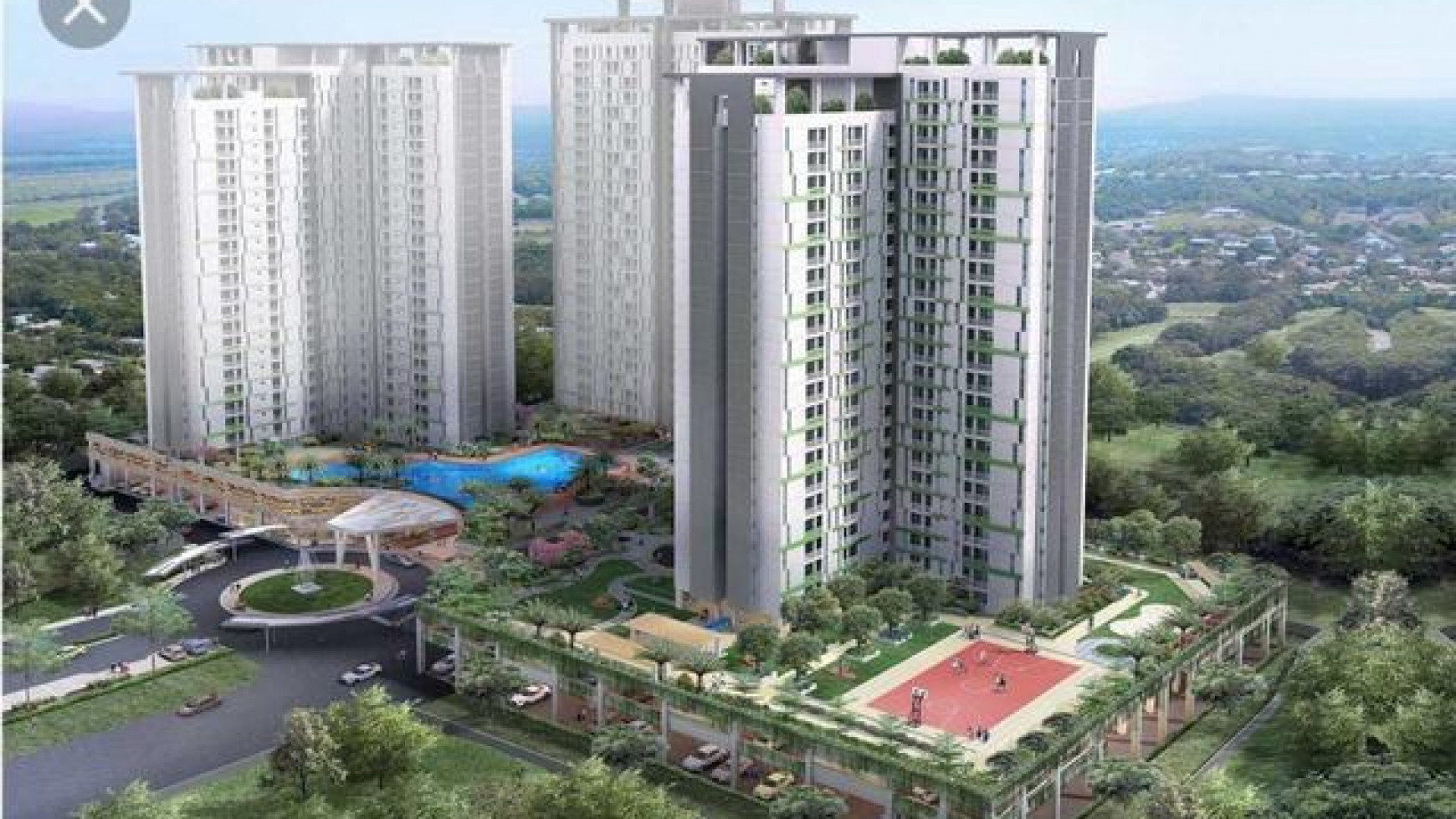 dijual apartemen akasa tower kalyana bsd city, type 2BR, strategis, harga nego, siap huni