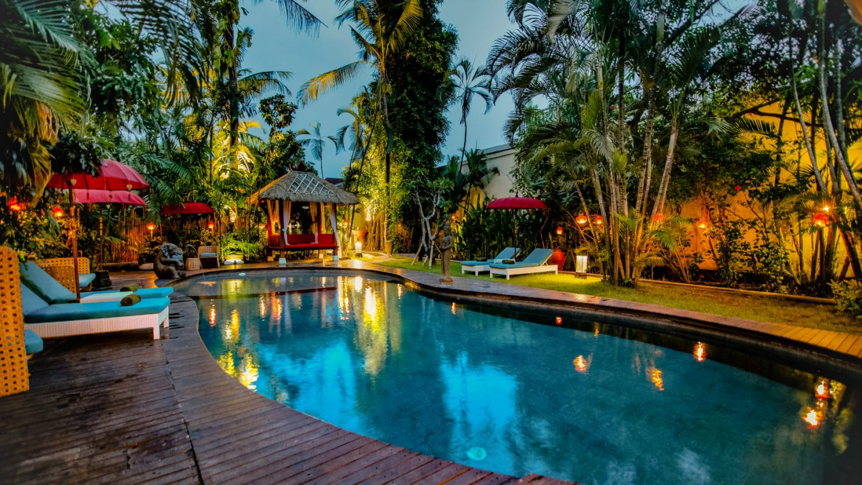 Leasehold villa in the center of Seminyak