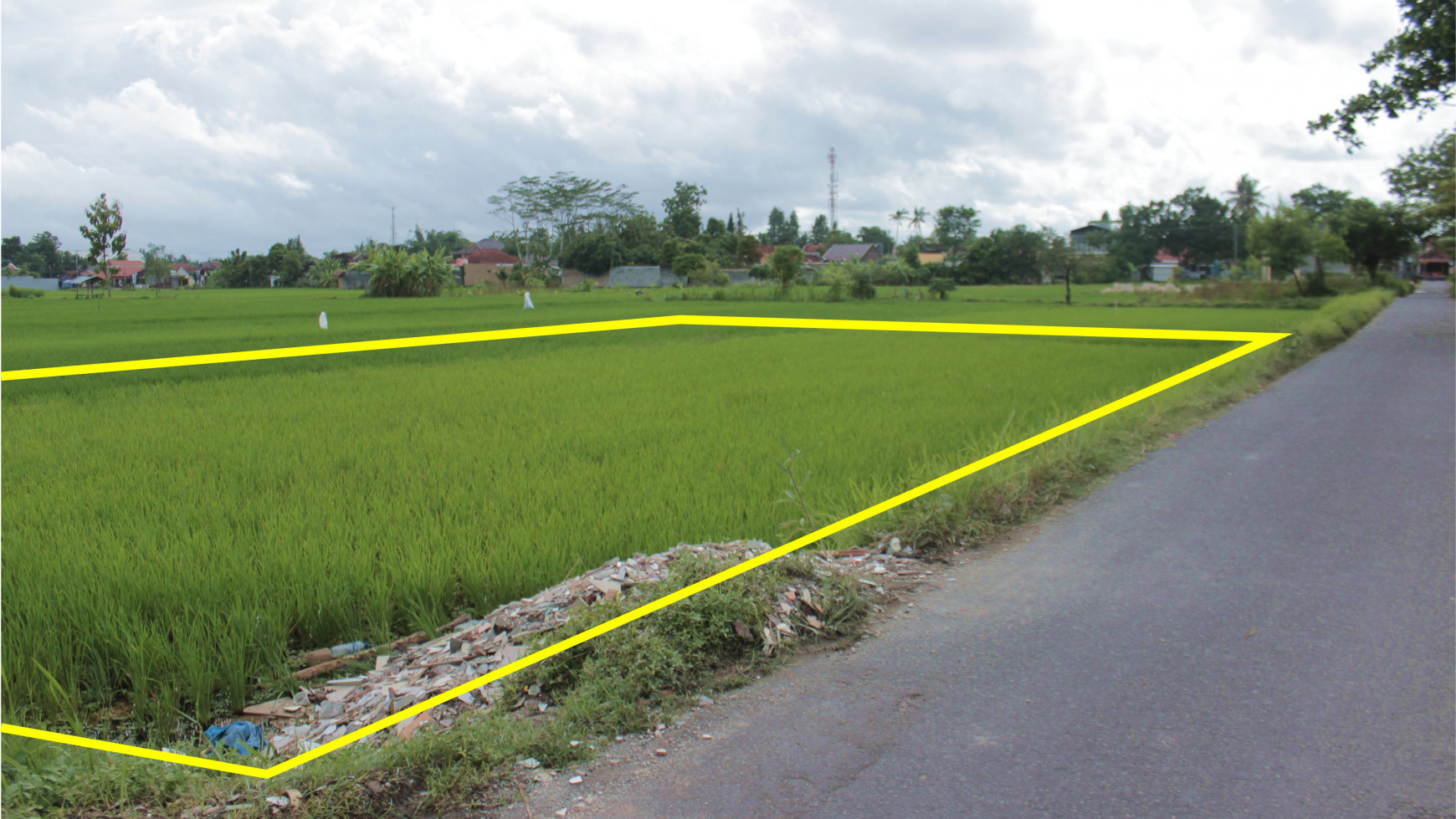 TANAH PEKARANGAN SELUAS 514 METER PERSEGI, DI GABUSAN, SEWON, BANTUL