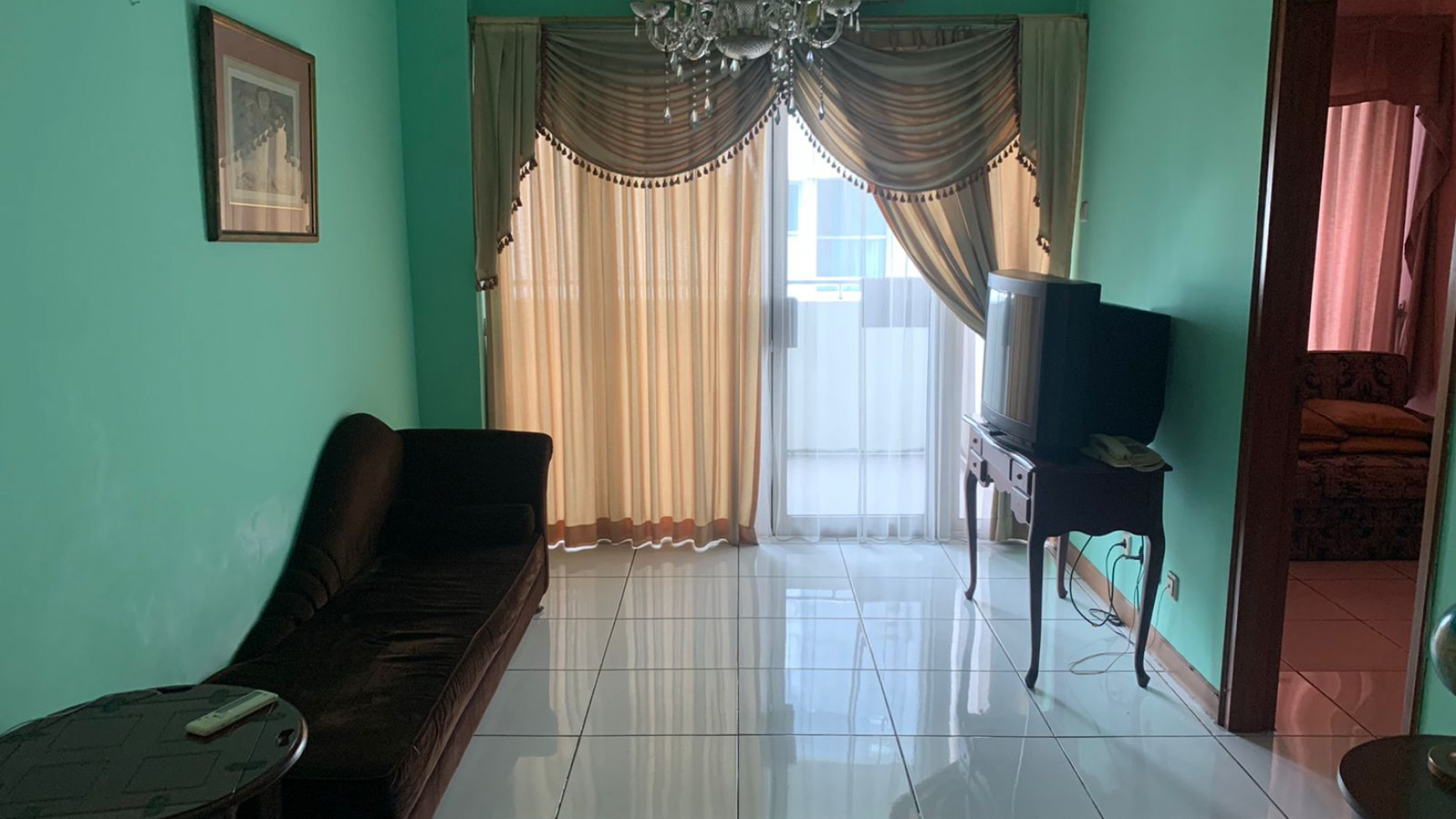 Apartemen 2 BR,  Furnished, Lokasi Strategis di Apart Juand Tower, Jakarta Pusat