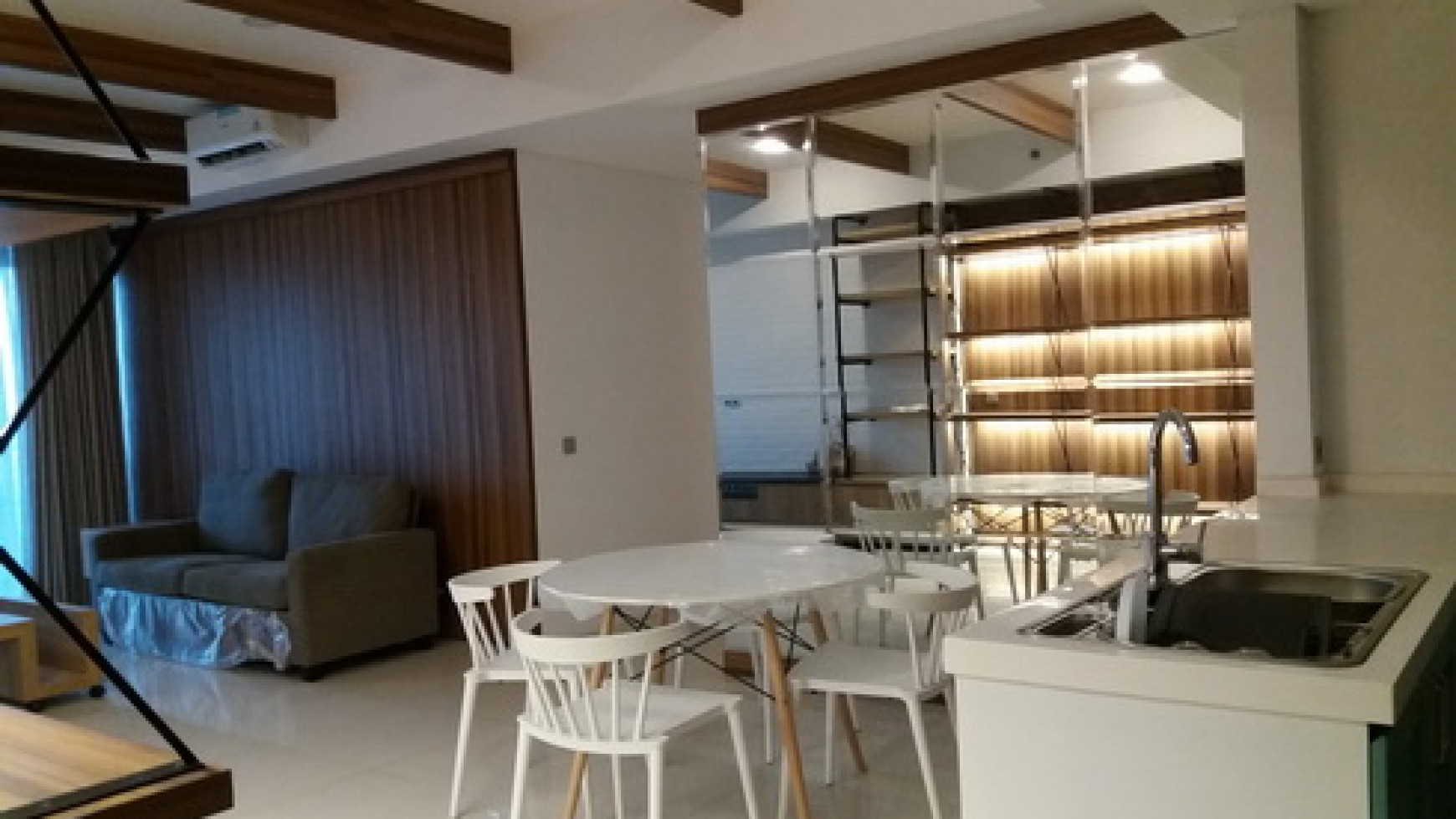 For Sale Good New 3 BR Unit Good Interior @ st Moritz - Royal Suites- Puri  Indah- West Jakarta