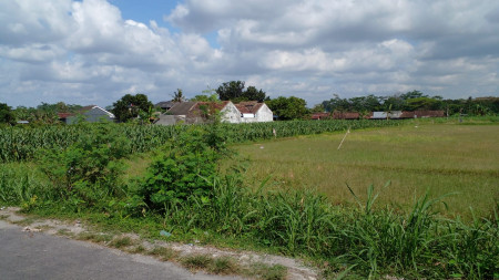 Tanah Pekarangan Luas 1855 Meter Persegi Dekat Akademi Angkatan Udara Jl Raya Solo-Yogyakarta