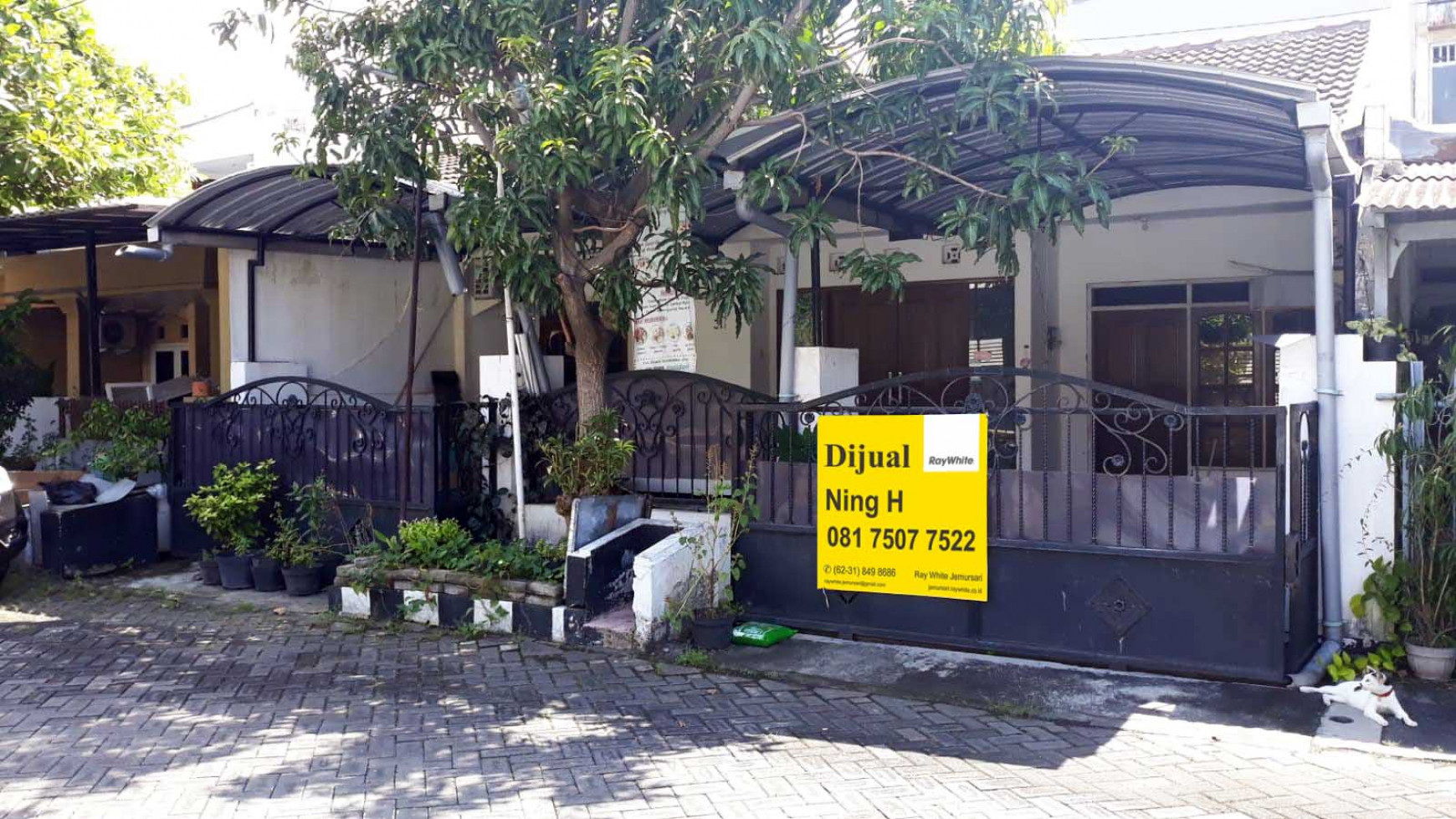 Rumah di Kutisari Indah Selatan, Terawat, Row Jalan 8 meter - NH -