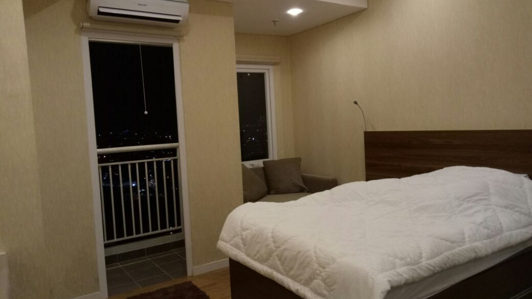 For Sale New Studio Luas Furnished Bagus @ Metro Park Residence - Jakarta Barat -