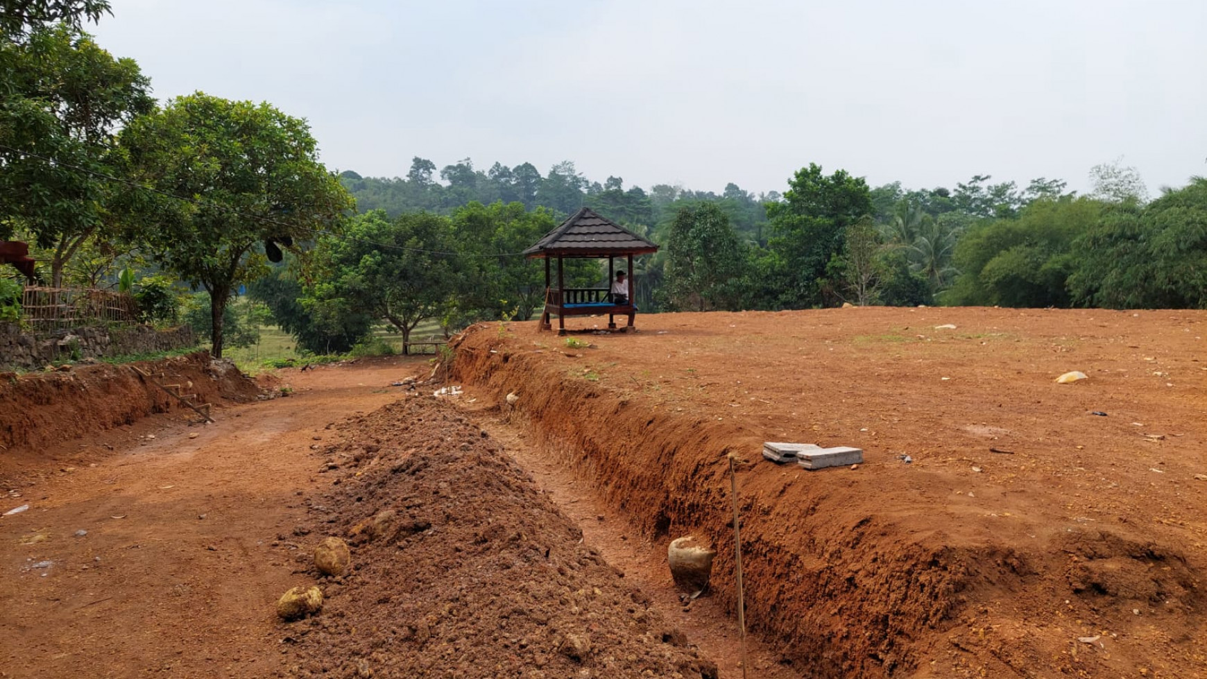 Tanah sdh Pagar keliling, Tanah padat Raya Cileungsi Singajaya, Green Valley Jonggol, Luas 18.000m2