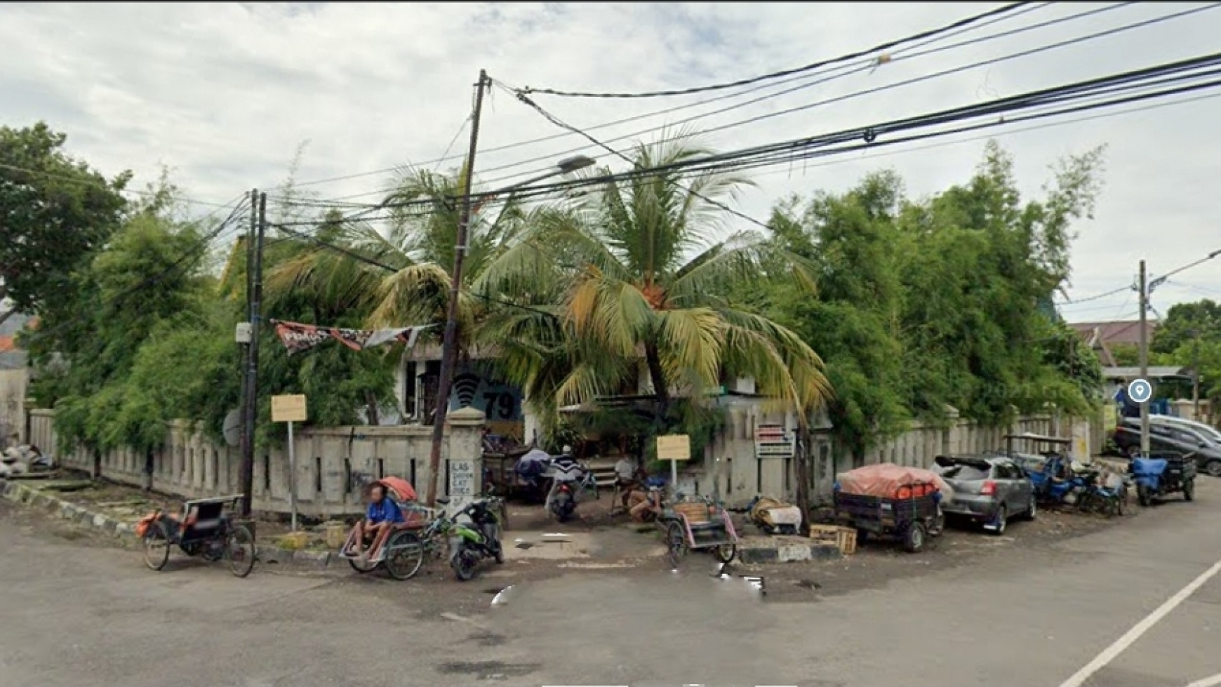 Hitung Tanah Rumah Usaha Strategis Jalan Pandegiling Surabaya Pusat 