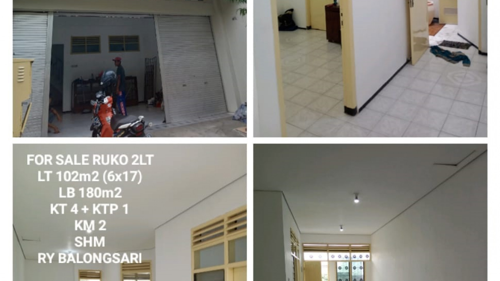 Dijual Cepat Ruko di Balongsari Tama, Surabaya