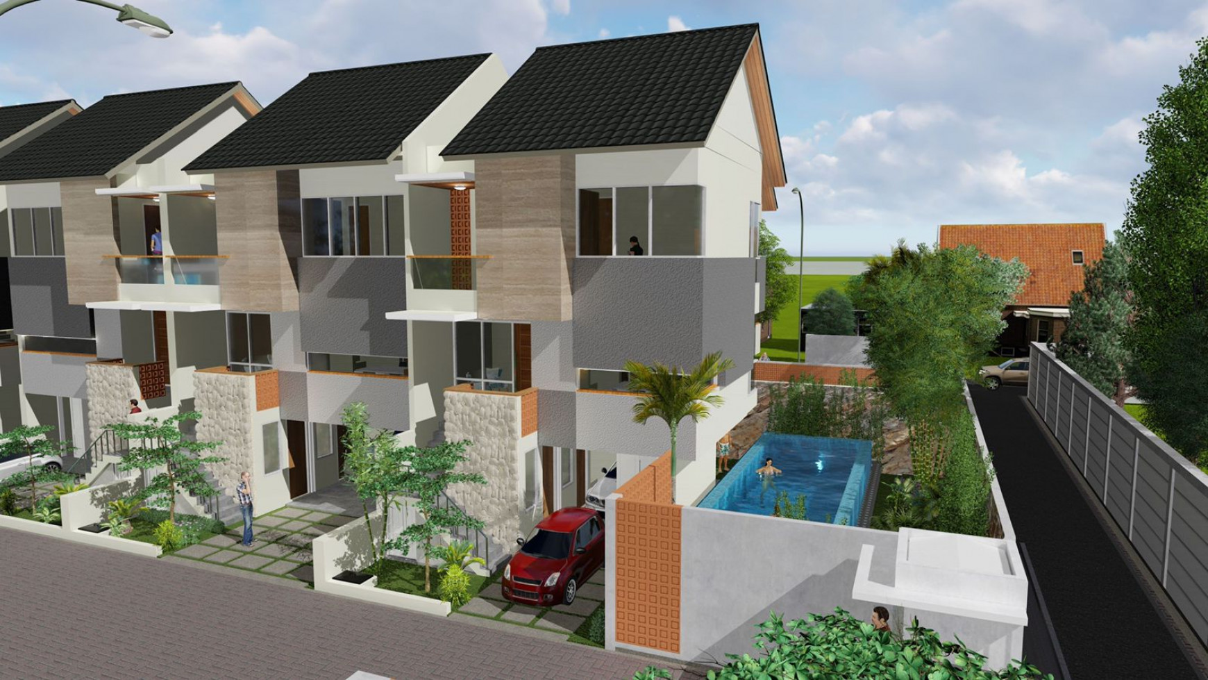 Dijual Townhouse Baru Pejaten Siap Huni Murah