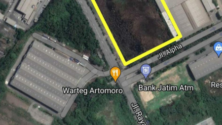 Dijual 1,7 Ha Tanah Zona Industri - Raya Sukomulyo- Manyar- GRESIK dekat Maspion Industrial Estate