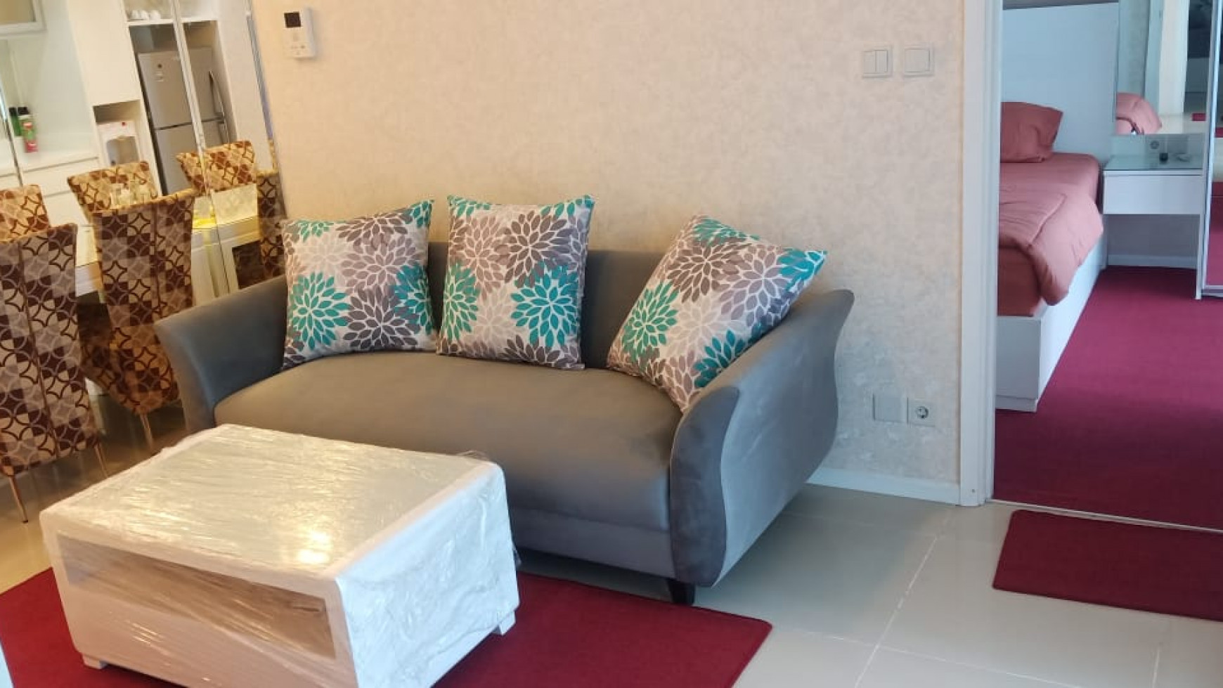 Fully furnish apartement, view pool di atas mall KOKAS