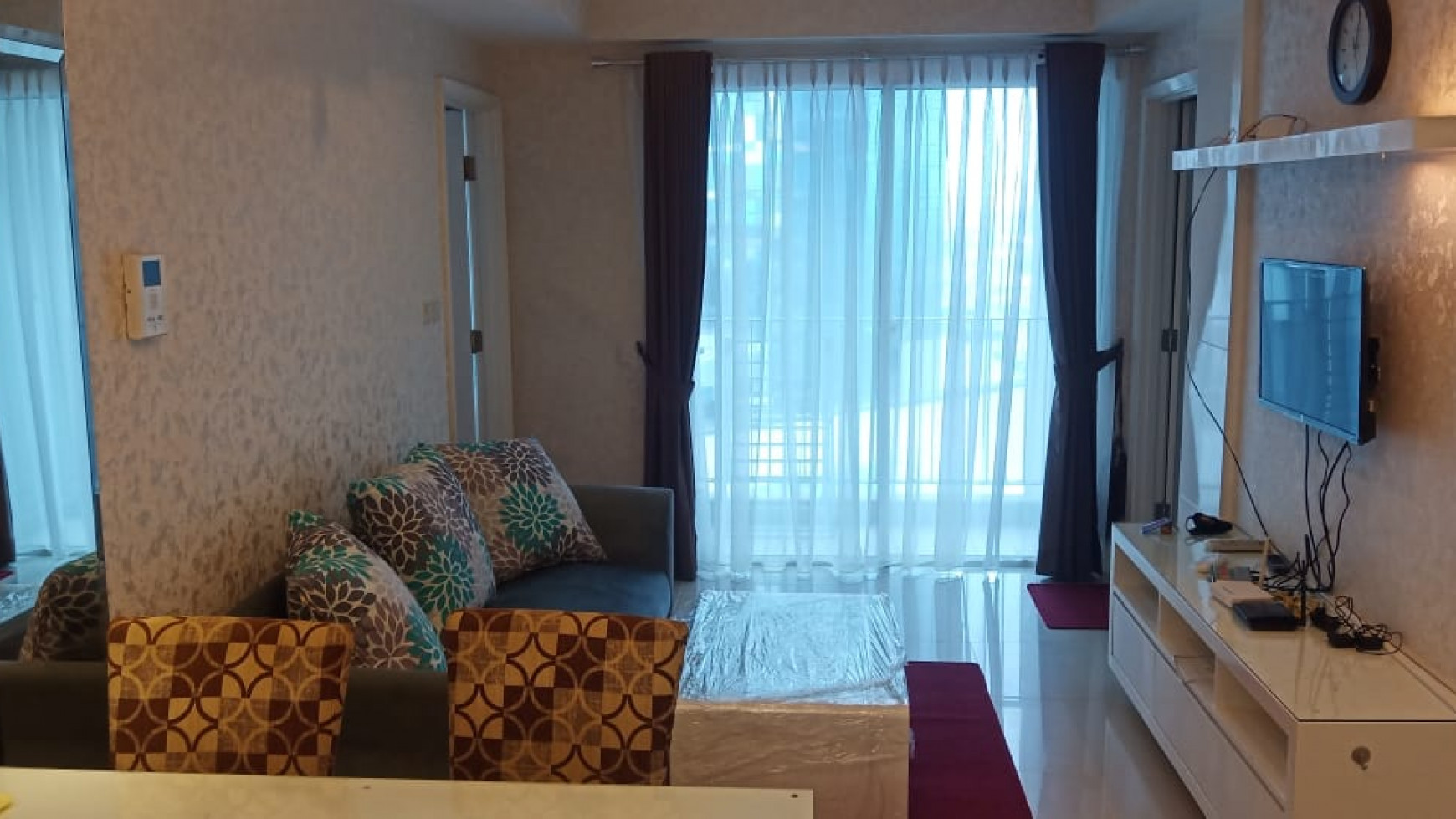 Fully furnish apartement, view pool di atas mall KOKAS