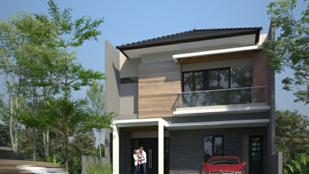 Dijual Rumah Woodland Citraland Surabaya - Baru Modern 2 Lantai - GRANITE 80x80