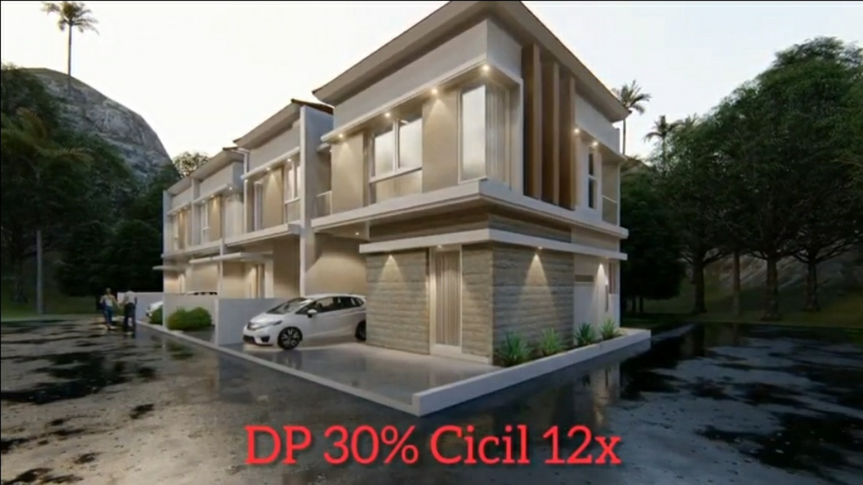 Dijual Rumah Simpang Darmo Permai Selatan Surabaya- SDPS Town House - Harga 1 Man - DP Ringan Cicil 12 X