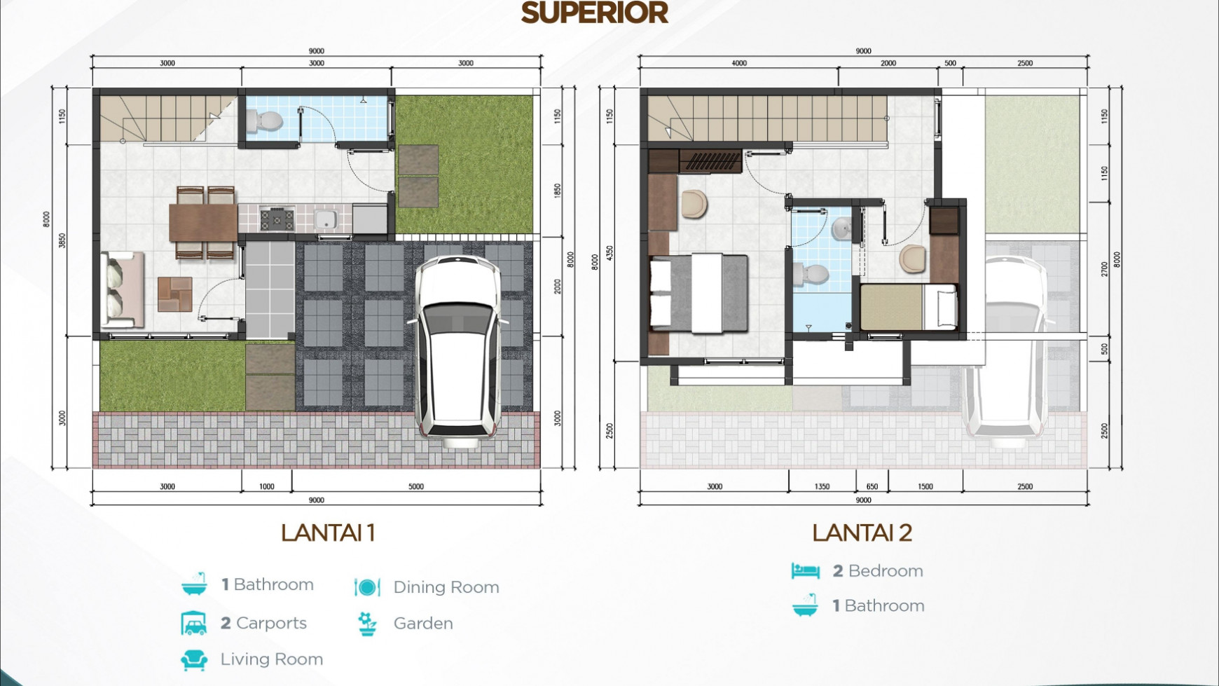 Rumah Baru dengan Design Modern dan Dinamis @The Promenade, Bekasi
