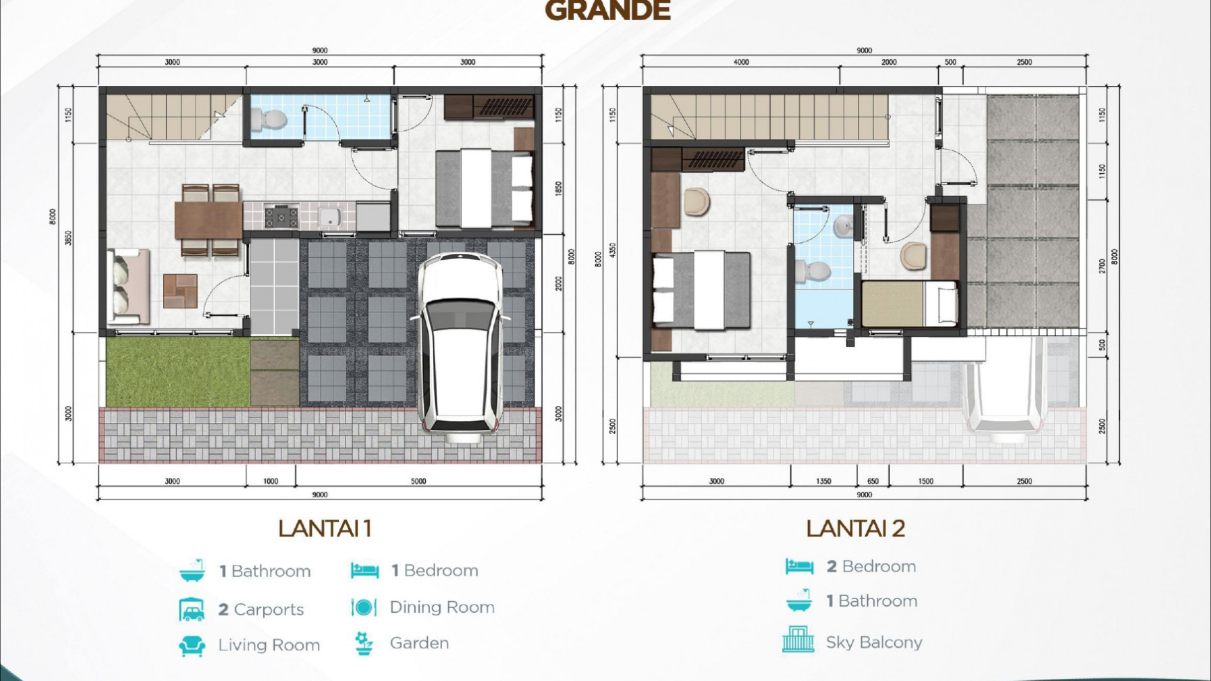 Rumah Baru dengan Design Modern dan Dinamis @The Promenade, Bekasi